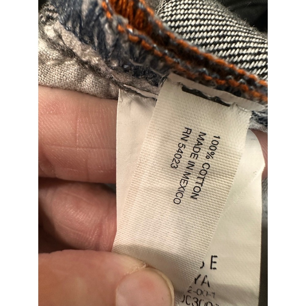 Banana Republic Mens Straight Fit Dark Wash 100% Cotton Denim Jeans 34x34 Black - Picture 6 of 6